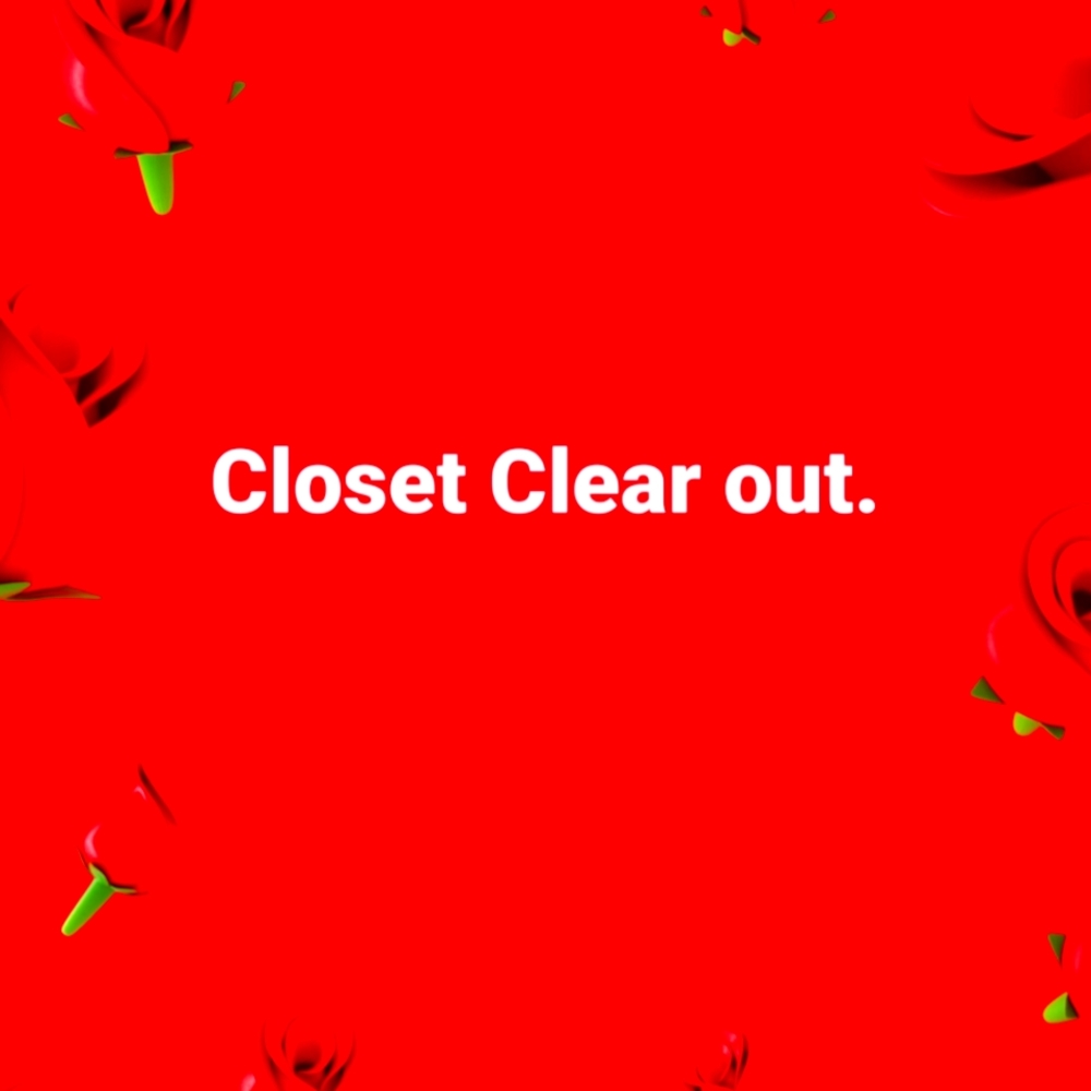 Closet Clearance